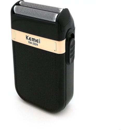 Kemei Electric Shaver for Men Twin Blade Waterproof Reciprocating Cordless Razor USB Rechargeable Shaving Machine Barber Trimmer