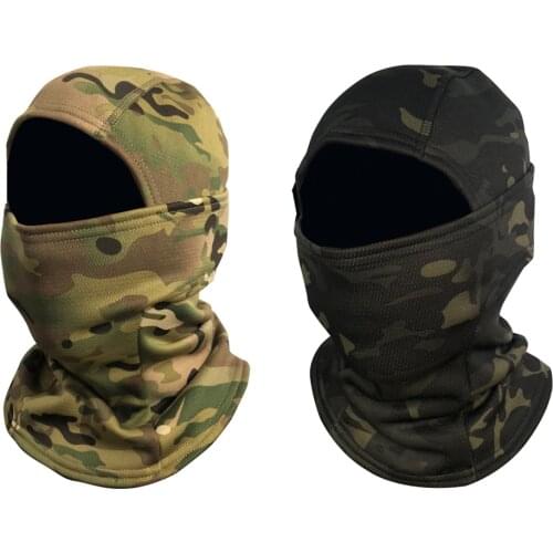 Hot Tactical Balaclava Military Full Face Scarf Motorcycle Fishing Airsoft Paintball Liner Cap Multicam Camouflage Bandana