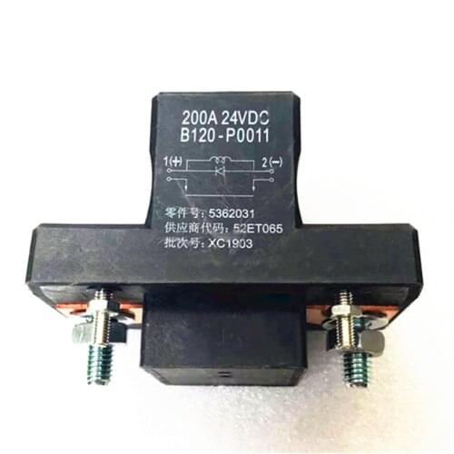 HOT 12V relay B120-P0011 B120 P0011 B120P0011 With diode 24VDC DC24V 24V 200A