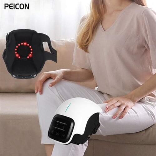 Infrared Knee Massager with Air Bags Vibration Kneading Knee Arthritis Physiotherapy Rehabilitation with Heat Leg Massage