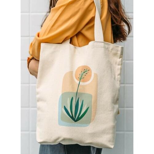 New 2021 Womens Shopper Tote Bag Large Capacity Feminine Shoulder Canvas Bags Student Book Vintage Bag Art Beach Bag