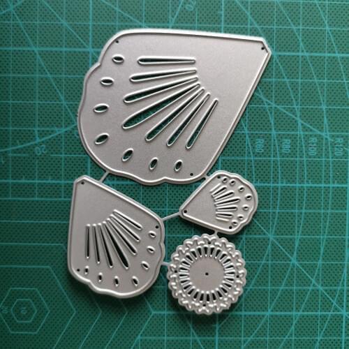 New Design Craft Blossom Metal Cutting Dies Cut Die Flower Decoration Scrapbooking Album Paper Card Craft Embossing Die Cuts