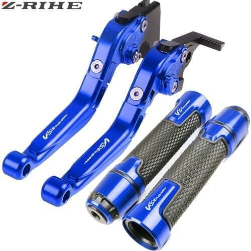 DL1000 V-STROM Motorcycle Clutch Brake Lever Foldable Levers Handle Grips For SUZUKI DL 1000 DL1000 V STROM VSTROM 2002-2016
