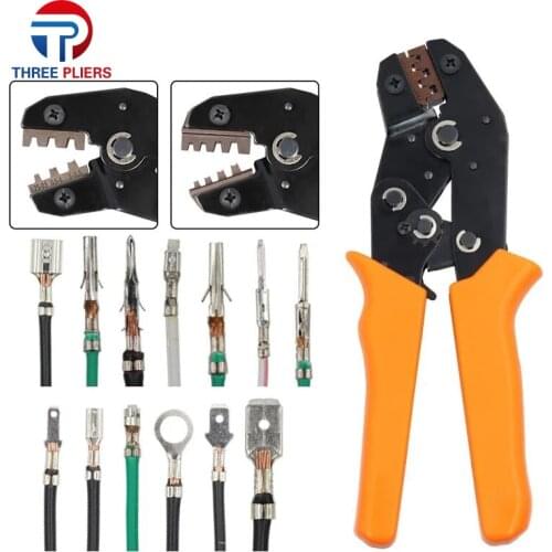 SN-48B Crimping Plier 0.5-2.5mm2 20-13AWG SN-28B/48B/2 Dupont XH2.54 KF2510 SM 2.54 3.96 TAB 2.8/4.8/6.3 Plug Type Terminal