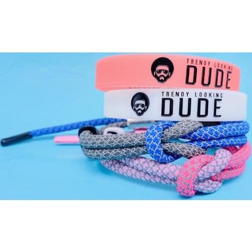 2pcs Luminous Night Lighting Bracelet Colorful Woven Adjustable Rope Chain for Couple Women Friendship Bangle Cool Jewelry Gifts