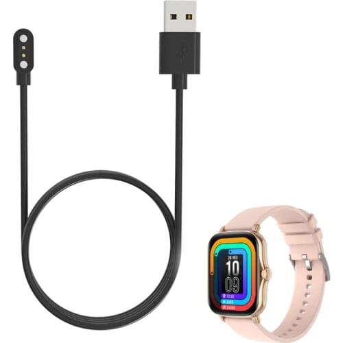 Smartwatch Dock Charger Adapter USB Charging Cable Power Charge Wire for Colmi P8 Plus/ P9 Wristwatch Smart Watch Accessories