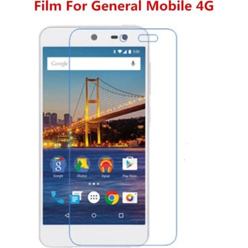 1/2/5/10 Pcs Ultra Thin Clear HD LCD Screen Protector Film With Cleaning Cloth Film For General Mobile 4G