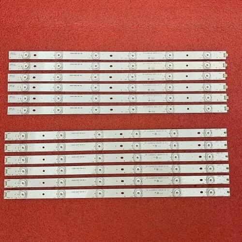 12 PCS LED backlight strip For LC49CFE6032E LC49CFE5002E LY.45J01G001 LC49CFF5001K LC49CFE6031K RF-AJ490E32-0601L-01 A1 0601R
