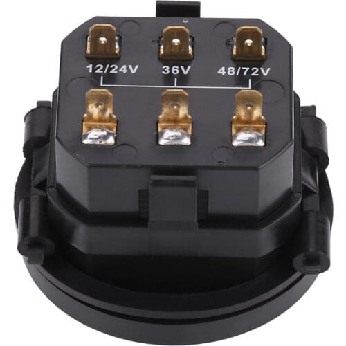 12V/24V/36V/48V/72V Battery Indicator LED Digital Battery Indicator Gauge with Hour Meter for Golf Cart Car-Styling