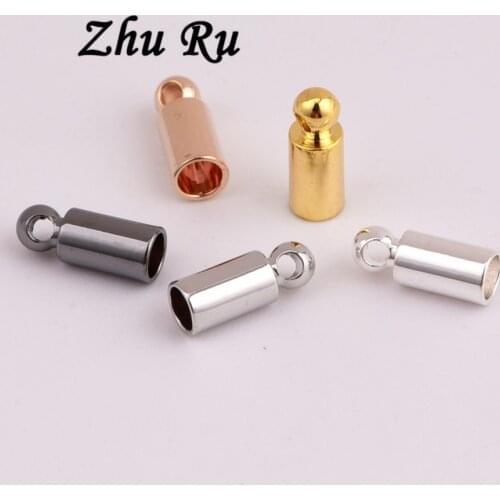 20pcs ZHU RU 8*3mm Hot Fashion bullet Cylindrical Pier Column Round design shape Jewelry Charms For Fashion Jewelry