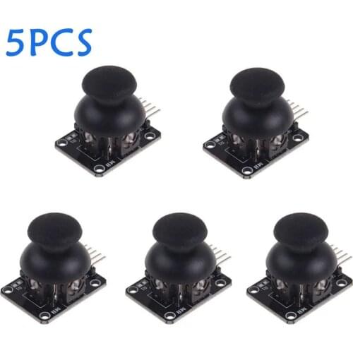 5pcs/lot For Arduino Dual-axis XY Joystick Module Higher Quality PS2 Joystick Control Lever Sensor KY-023 Rated 4.9 /5 Module