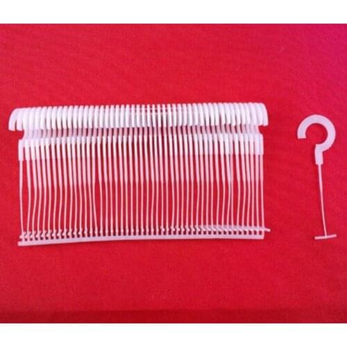 5000pcs/case plastic question mark pins for Tag Gun 25mm 35mm 2 sizes option sock cap tagging pins