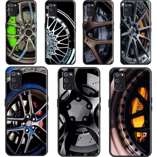 Wheel Racing Car Cover For OPPO A5 A9 A53 A31 2020 A1K A3S A5S A15 A52 A72 A83 A91 A93 Find X3 Pro F5 Case