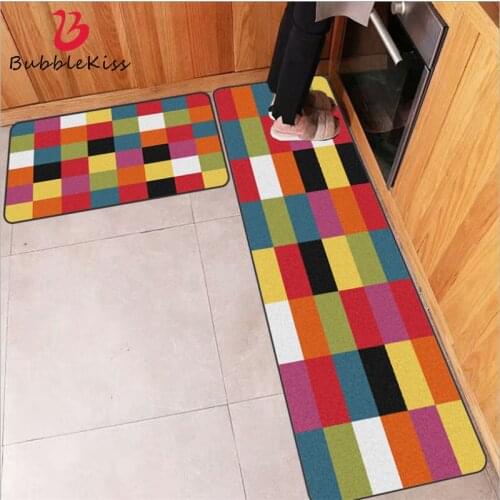 Bubble Kiss Kitchen Mat Decorate Home Soft Anti-slip Kitchen Carpet Customize Polyester Carpet Floor Door Mat Hot Sale Floor Mat