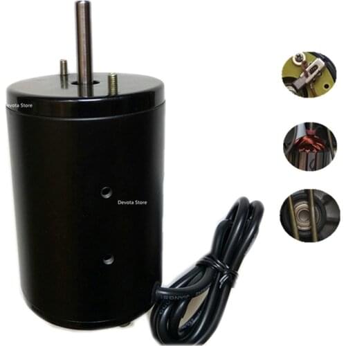 77MM 150W DC24V 3000RPM Motor Double Ball Bearing 8mm Shaft Low Noise BIG Torque DIY Parts