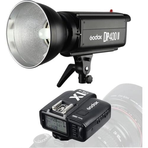 Godox DP400II 400W 2.4G wireless X System Studio Strobe Flash Light 400Ws GN65 Pro Photography Lighting Flashlight