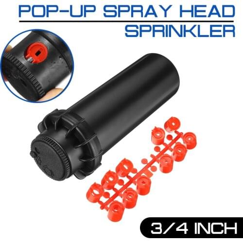 Grassland Integrated Sprinkler 360 Degrees High pressure Rotating Watering Pop-up Spray Head Sprinkler 5.0-15.2 Meter R Watering