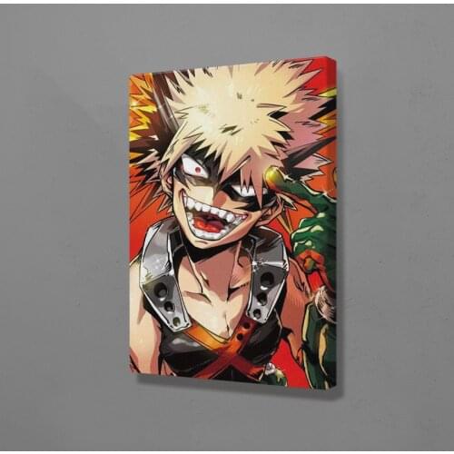 Katsuki Bakugo Boku no Hero Academia Wall Art Canvas Decoration poster prints for living room Home bedroom decor Painting