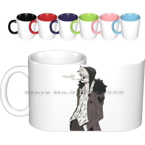Don Quichotte-Corazon One Pice Personnage Ceramic Mugs Coffee Cups Milk Tea Mug 920 921 Ace Artist Bear Brook Chopper Cool