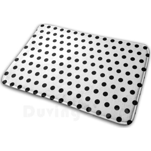 Carpet - Polka Dot Soft Non-Slip Mat Rug 333 Carpet Cushion Cold Hygiene Flu Quarantine Work From Home Virtual Meetings Self