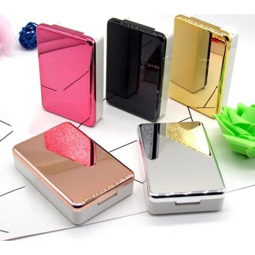 HOT SALES!!!! 7Pcs Portable Contact Lensed Storage Case Box Container with Mirror Travel Kit