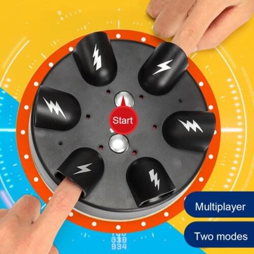 Amazing Electric Shock Finger Polygraph Roulette Lie Detector Practical Jokes Toy Funny Test Tricky Liar Truth Party Game