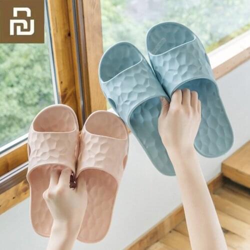 Youpin Slippers Soft Bottom Anti-slip Bathroom Dustproof And Lightweight Comfortable Colorful For Couples Indoor Home Slippers