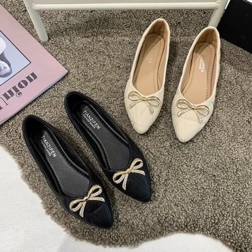 Womens Spring Flats Shoes,Off White,Black Loafers Flats Shallow,Casual,Comfort,Classic,Medical,Harajuku,Rubber Pumps Flat Shoes