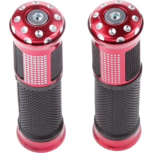2pcs Rubber Handlebar Grips Replacement for 22mm/24mm Bar Motorcycles