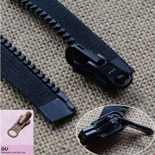 5 # YKK resin zipper resin zipper long section double sided rotary head DU garment 60 cm ~ 80 cm