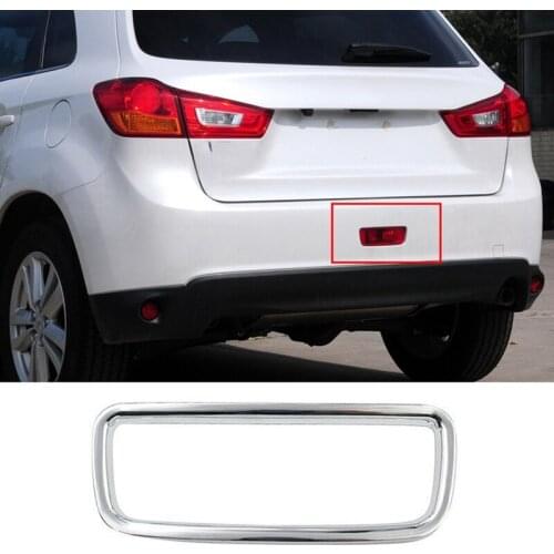 Car ABS Chrome Rear Tail Brake Lamp Light Decoration Cover Trim for Mitsubishi ASX 2013-2015