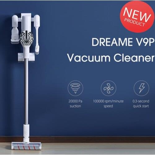 Dreame V9P Handheld Cordless Vacuum Cleaner Wireless Cyclone Filter 115AW Strong Suction Carpet Dust Collector for Home