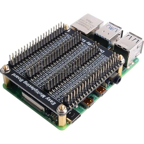 GPIO expansion board breadboard Easy multiplexing board one to four With screw for Raspberry Pi 4B / 3B+ / 3B / 2B