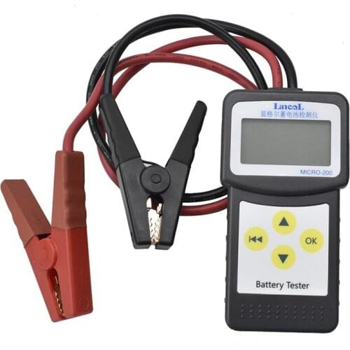 LANCOL MICRO-200 Car Battery Tester 12V Digital Analyzer 2000CCA Car Diagnostic Tool with USB Analysis Internal Resistance
