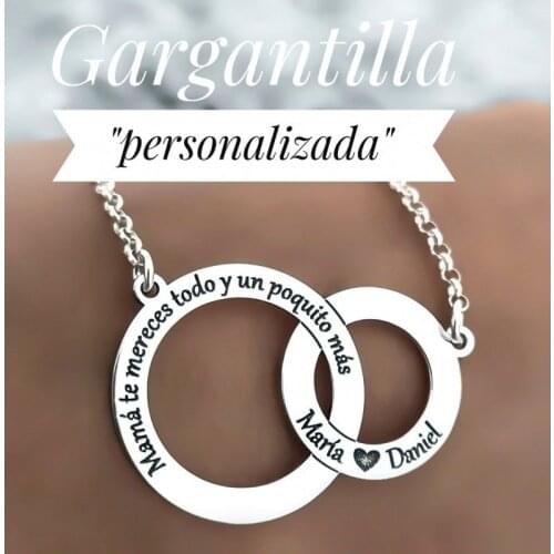 Minosilver 925 sterling silver choker mom you deserve everything personalized with names a lovely necklace to make a gift