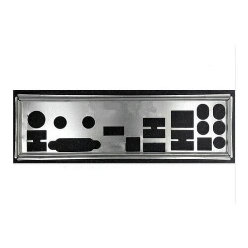 New I/O shield back plate of motherboard for ASRock Z77E-ITX just shield backplate Suitable I/O baffle