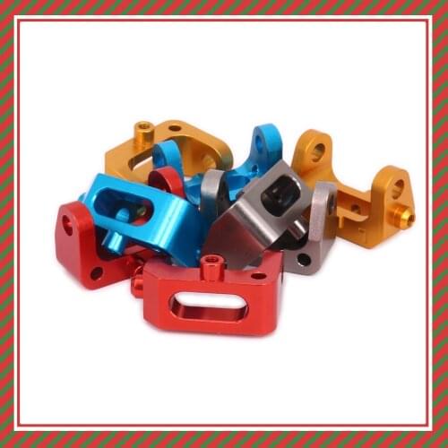 2PCS Alloy Aluminum Front C Hub Carrier For Rc Hobby Model Car 1/10 Kyosho Optima 4Wd Buggy Off-Road Hopup Parts 6061-T6 OT003