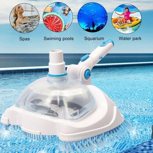 Swimming Pool Vacuum Cleaning Tool Set Suction Head Cleaning Net Kit Professional Pool Cleaning Net Pool Cleaners Accessories