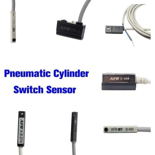 10PCS Air Pneumatic Cylinder Magnetic Reed Switch Sensor D-A93 Z73 C73 A54 CS1-G J DMS-H U F SMC SIZE D-M9N D-M9NV D-M9PV M9BV