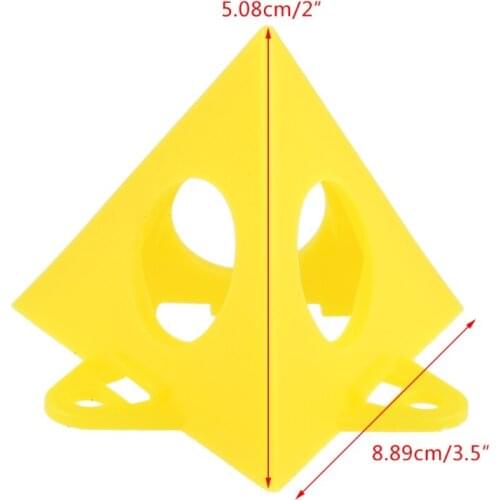 T21D Durable Woodworking Accessories Wood work Tools Painters Pyramid Stands Paint Tool Triangle Paint Pads Feet