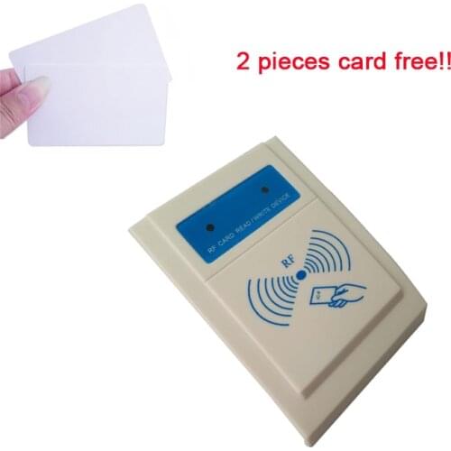 Simple design ethernet LAN,WAN,MAN reader 13.56mhz smart chip card reader with 2 pieces card free
