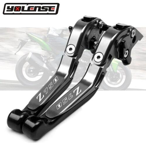 For KAWASAKI Z750 Z 750 2007 2008 2009 2010 2011 2012 Motorcycle CNC Adjustable Folding Extendable Brake Clutch Levers
