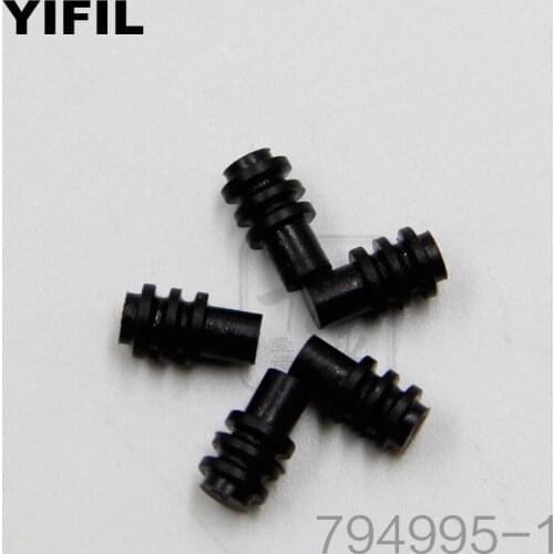 50/100/200/500/1000/2000pcs/lot Cable Cavity Plug Black Connector Solid Blind Rubber Seal Replacement of TE 794995-1