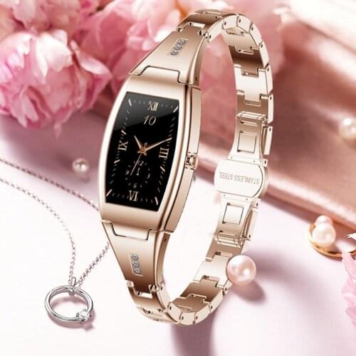 MK26 Smart Watch Women Girls Heart Rate Monitor Lady Smartwatch 2021 Fitness Bracelet For Android IOS Phone Gift