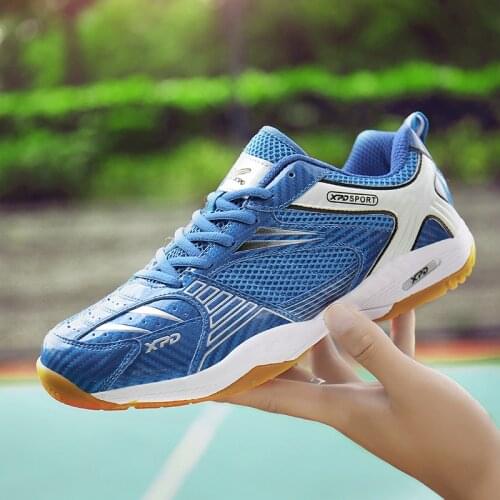 Unisex Professional Badminton Gym Shoes Mens Soft TD Badminton Shoes Women Training Breath Anti-Slippery Light Sport Shoes