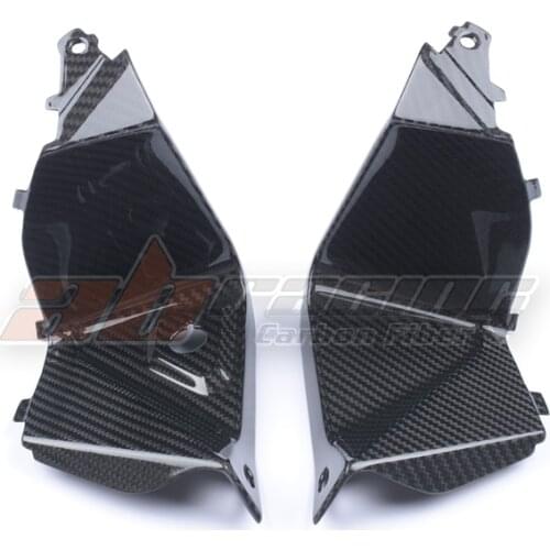 Upper Front Dash Handle Bar Trim Fairing Cowl For BMW S1000XR 2015 - 2019 Full Carbon Fiber 100% Twill