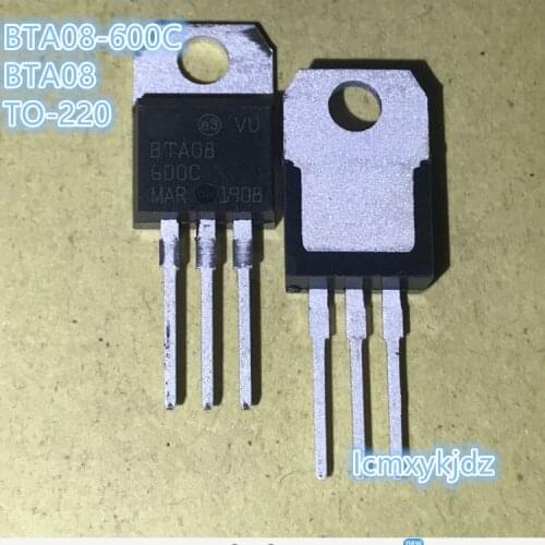 10Pcs/Lot , BTA06-600B BTA06600B BTA08-600C TO-220 ,New Oiginal Product New original free shipping fast delivery