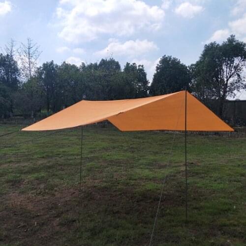 300*445CM Beach Sun Shelter Tarp Tent Shade Ultralight UV Garden Awning Canopy Sunshade Outdoor Camping Hammock Rain Fly