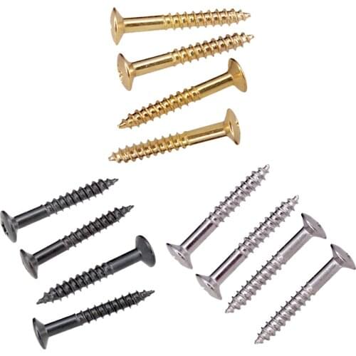 40 Pcs Electric Guitar Humbucker Pickup Ring Double Coil Humbucker Pickup Frame Mounting Screws Musical Instrument Accessories