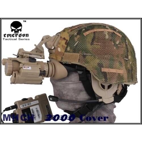 Emerson MICH2000/2001/2002 All Terrain Camouflage/MC Color Mesh Helmet Cover